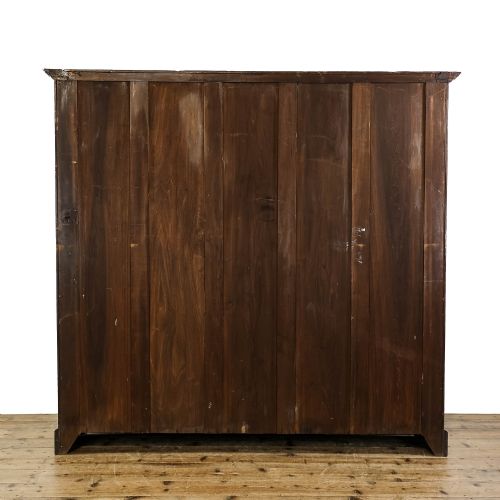 fig 2. Large Antique 19th Century Mahogany Bookcase