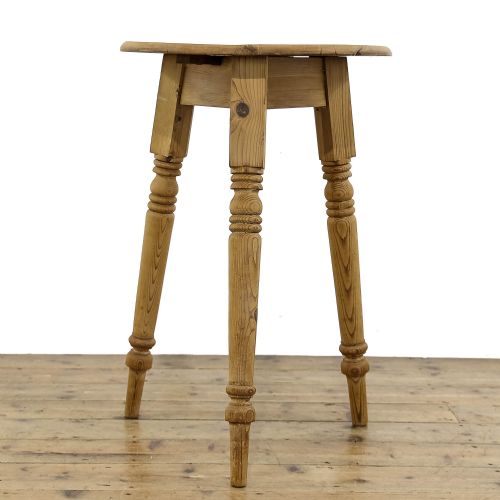 Antique Pine Tripod Table

