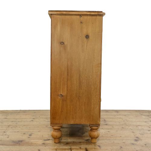 fig 1. Antique Victorian Pine Chest of Drawers
