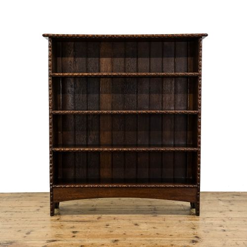 Antique Early 20th Century Oak Bookcase