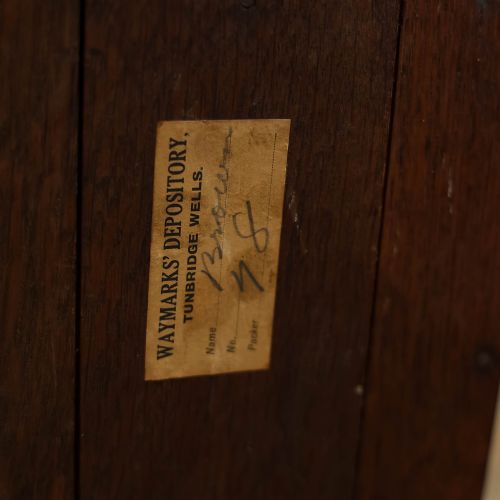 fig 3. Antique Early 20th Century Oak Bookcase