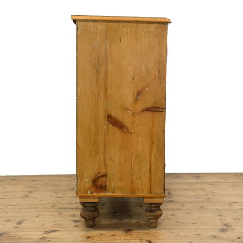 fig 1. Antique Victorian Pine Chest of Drawers