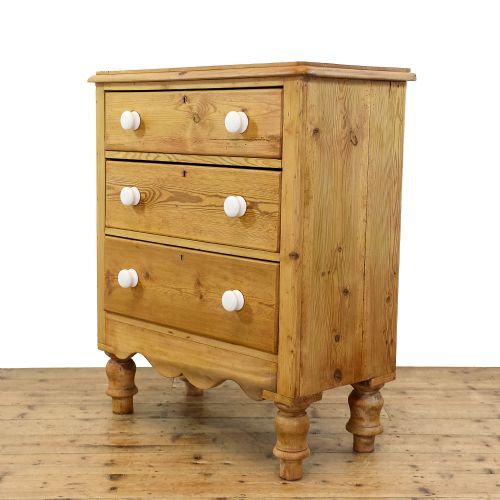 fig 1. Antique Victorian Pine Chest of Drawers