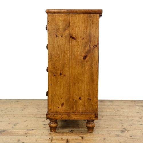 fig 3. Antique Victorian Stained Pine Chest of Drawers