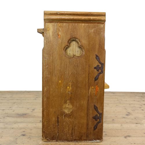 fig 3. Antique Pine Church Pew
