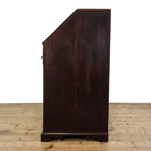 fig 1. Antique George III Mahogany Bureau