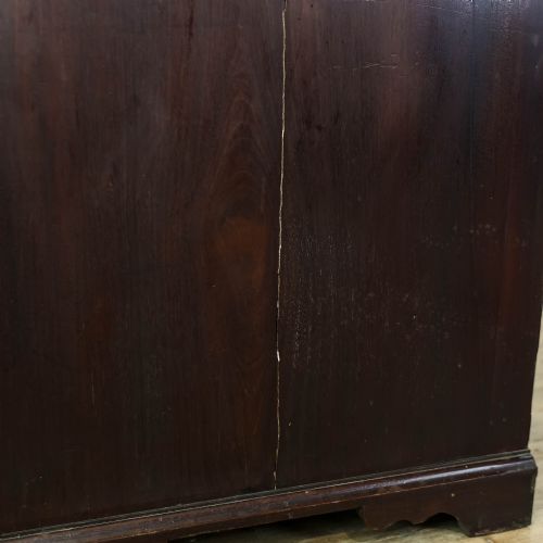fig 2. Antique George III Mahogany Bureau