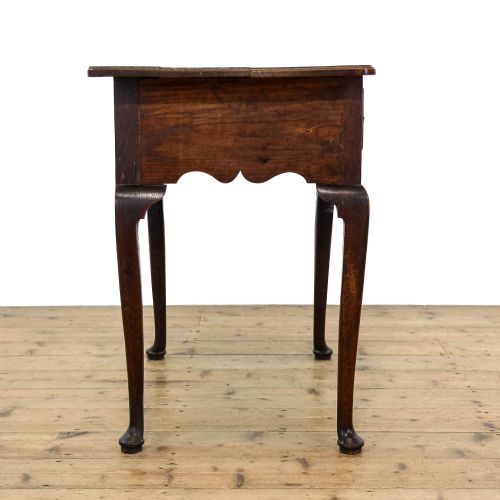 fig 2. Late 18th Century Antique Oak Lowboy Table