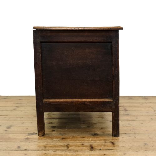 fig 2. Antique 18th Century Oak Coffer