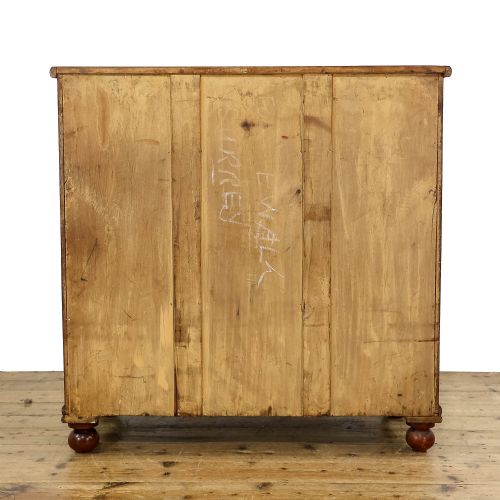 fig 2. Antique Mahogany Bow Front Chest of Drawers