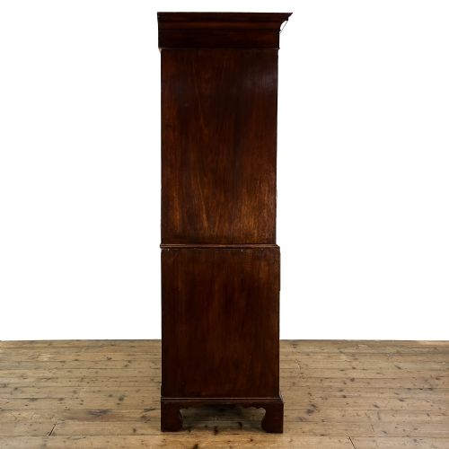 fig 2. Antique Georgian Mahogany Chest on Chest