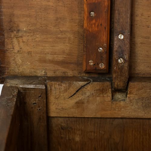 fig 1. Antique Georgian Oak Mule Chest