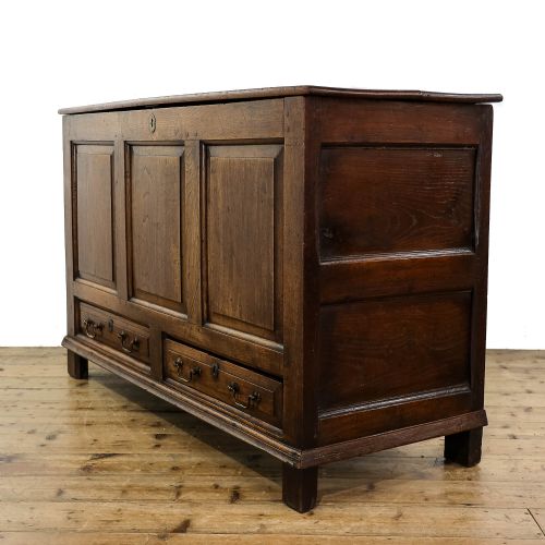 fig 2. Antique Georgian Oak Mule Chest