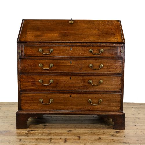 fig 1. Antique Georgian Mahogany Bureau