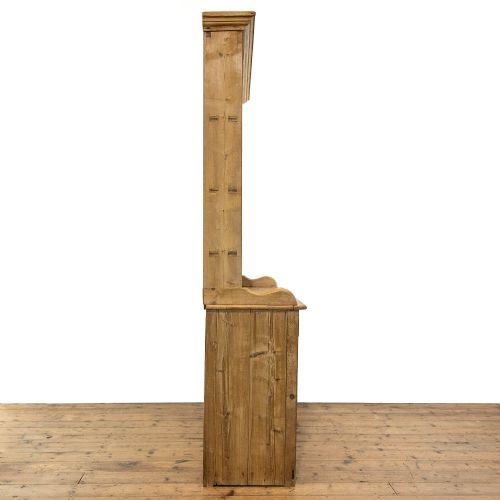 fig 1. Antique 19th Century Rustic Pine Dresser