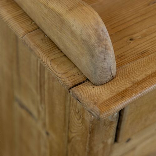 fig 2. Antique 19th Century Pine Kitchen Dresser Base