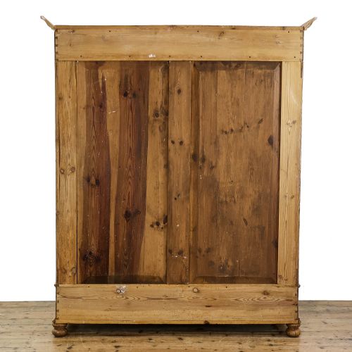 fig 3. Antique Stripped Pine Wardrobe