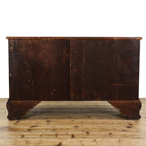 fig 2. Antique Mahogany Bow Fronted Chest of Drawers