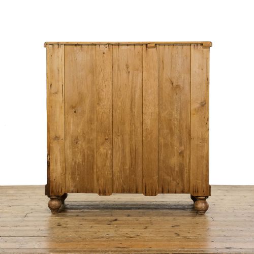fig 2. Large Antique Victorian Pine Chest of Drawers