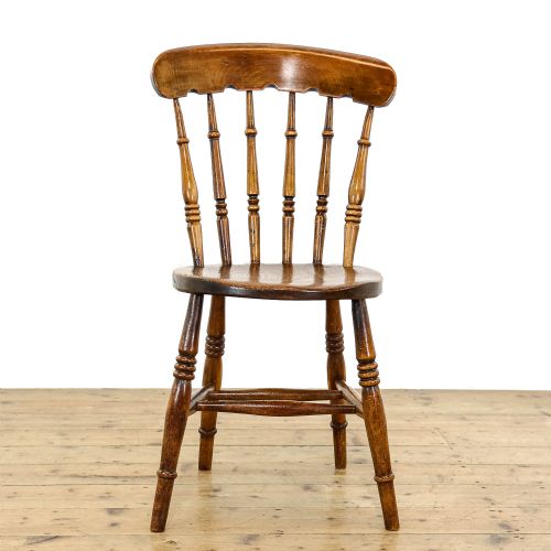 fig 2. Set of Six Similar Antique Ash and Elm Penny Chairs