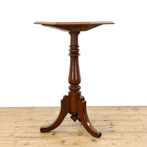 Antique Mahogany and Oak Tripod Table
