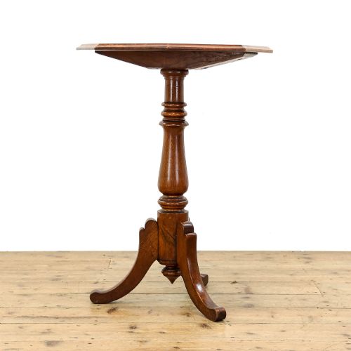 fig 2. Antique Mahogany and Oak Tripod Table