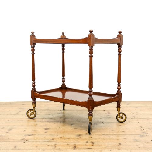 Antique Mahogany Drinks Trolley