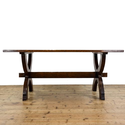 Antique Oak Refectory Table