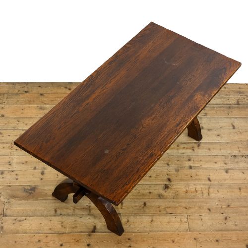 fig 1. Antique Oak Refectory Table