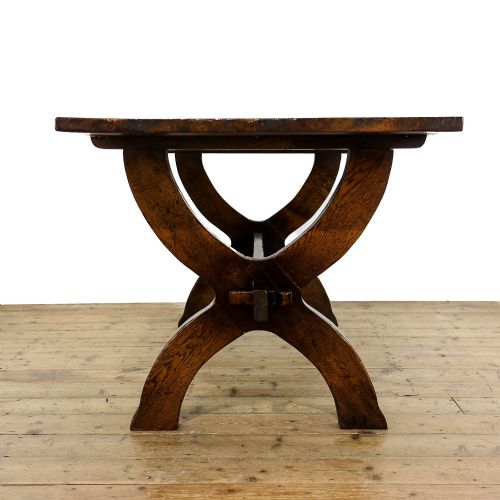fig 2. Antique Oak Refectory Table