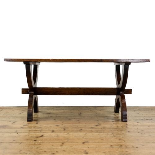 fig 3. Antique Oak Refectory Table