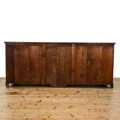 fig 3. Antique 19th Century Oak Dresser Base