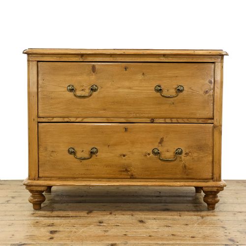 fig 1. Antique Victorian Pine Chest of Drawers