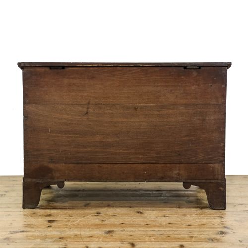 fig 3. Antique 19th Century Oak Coffer