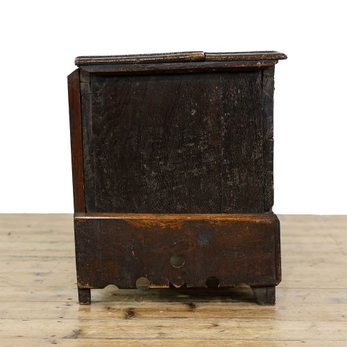fig 2. Antique 18th Century Oak Coffer