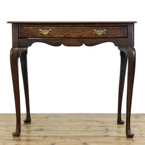 Antique 18th Century Oak Side Table
