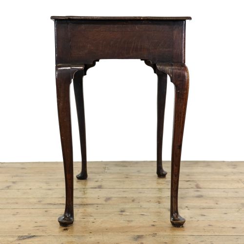 fig 2. Antique 18th Century Oak Side Table