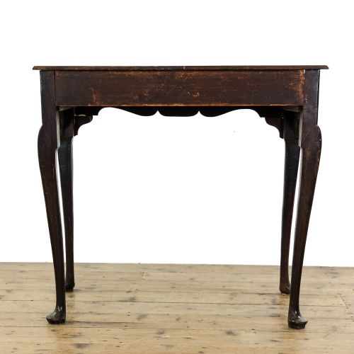 fig 3. Antique 18th Century Oak Side Table