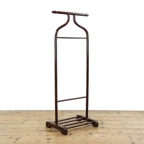 Antique 20th Century Gentleman's Oak Valet Stand

