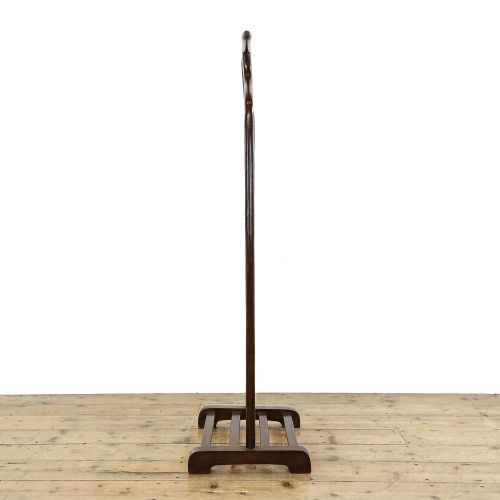 fig 2. Antique 20th Century Gentleman's Oak Valet Stand