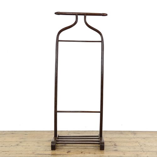 fig 3. Antique 20th Century Gentleman's Oak Valet Stand
