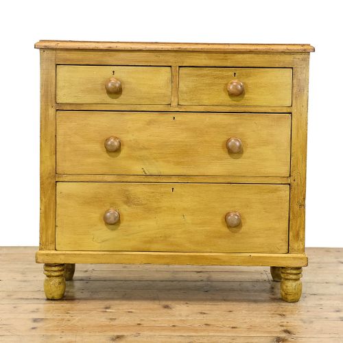Antique Victorian Pine Chest of Drawers
