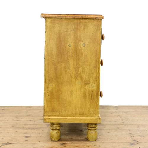 fig 1. Antique Victorian Pine Chest of Drawers