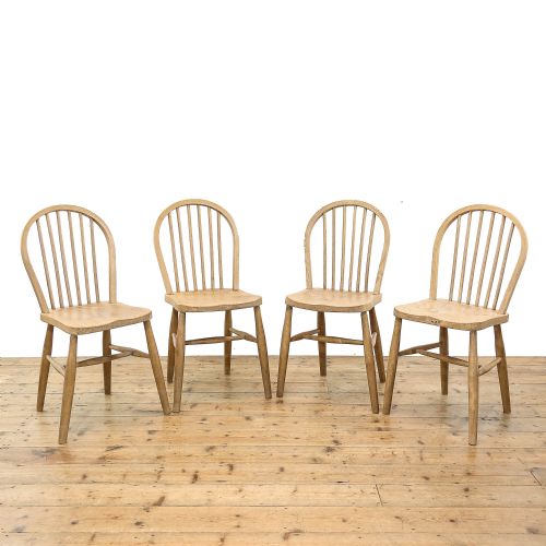 Set of Four Antique Kitchen Chairs

