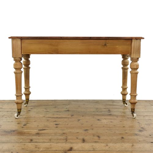 fig 2. Antique 19th Century Stripped Mahogany Table