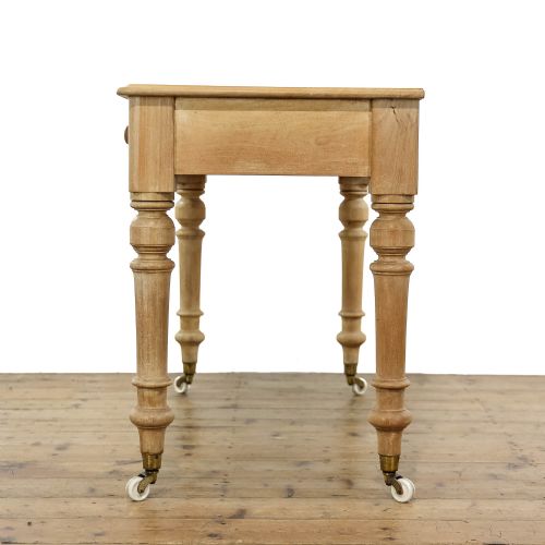 fig 3. Antique 19th Century Stripped Mahogany Table