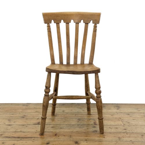 fig 2. Set of Three Antique Kitchen Chairs