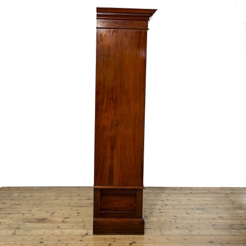 fig 1. Antique Edwardian Mahogany Mirror Wardrobe 
