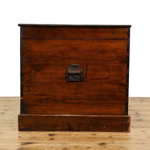 fig 1. Antique Stained Pine Trunk