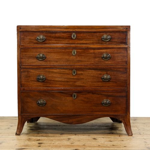 Antique 19th Century Mahogany Chest of Drawers
